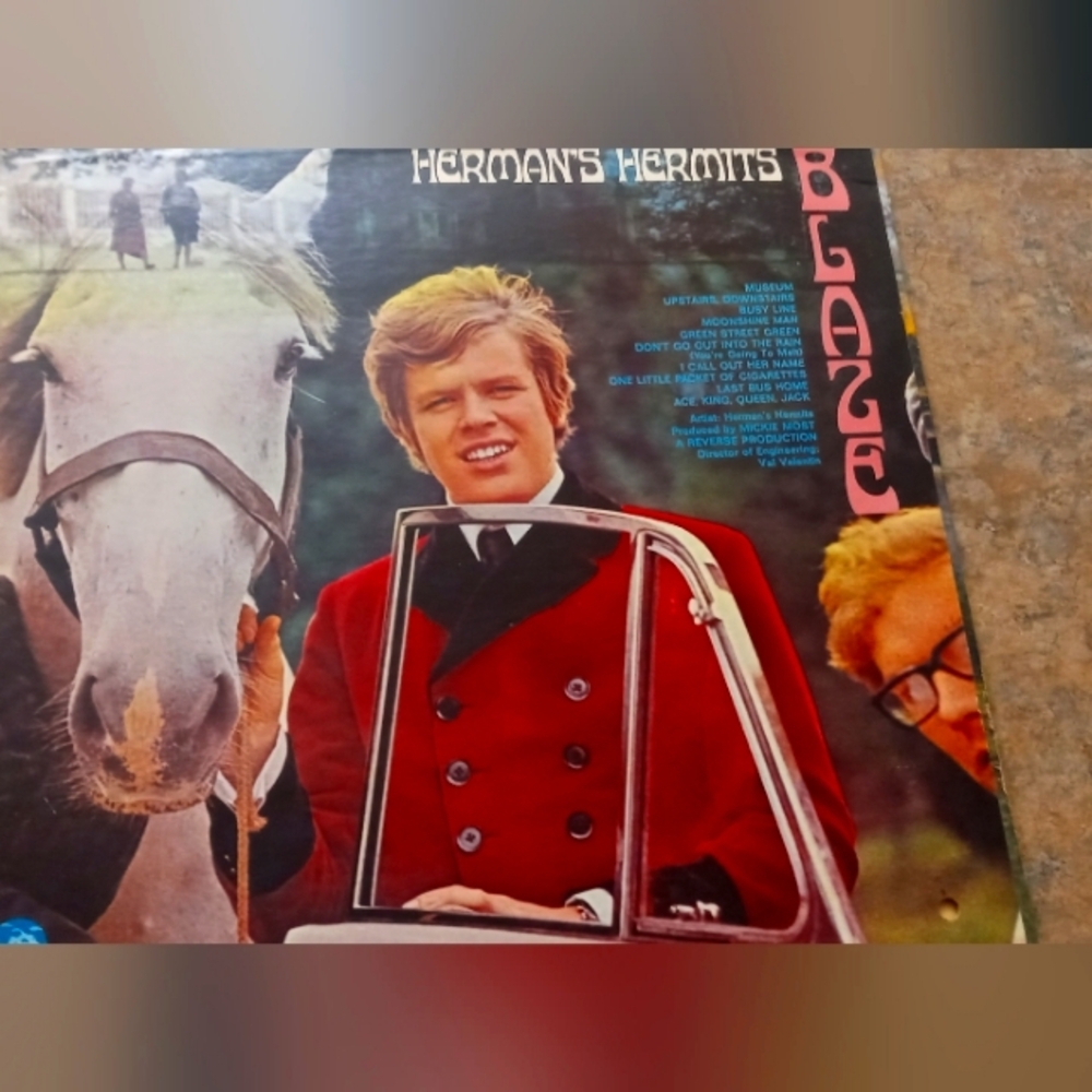 Herman's Hermits 'Big Bang' Red Blazer Album Cover